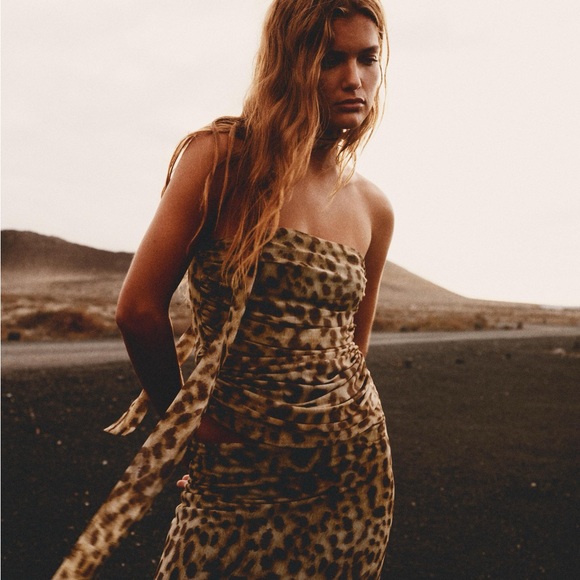 Zara cheetah animal print set - Picture 4 of 4